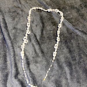 Women’s long seashell necklace